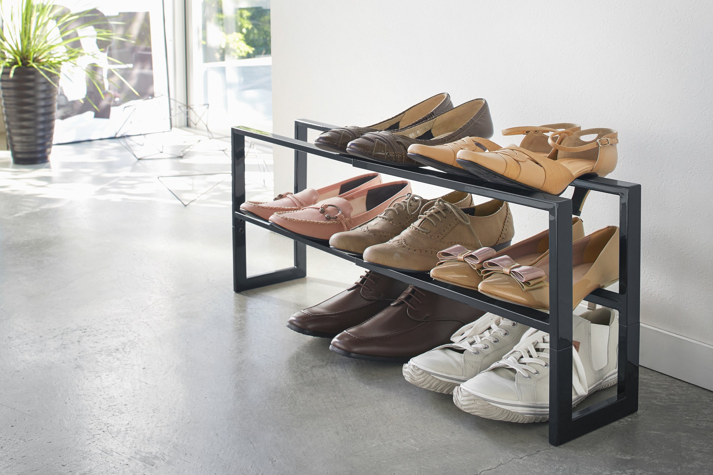 Two-Tier Expandable Shoe Rack (11.8 H) - Steel - Image 8