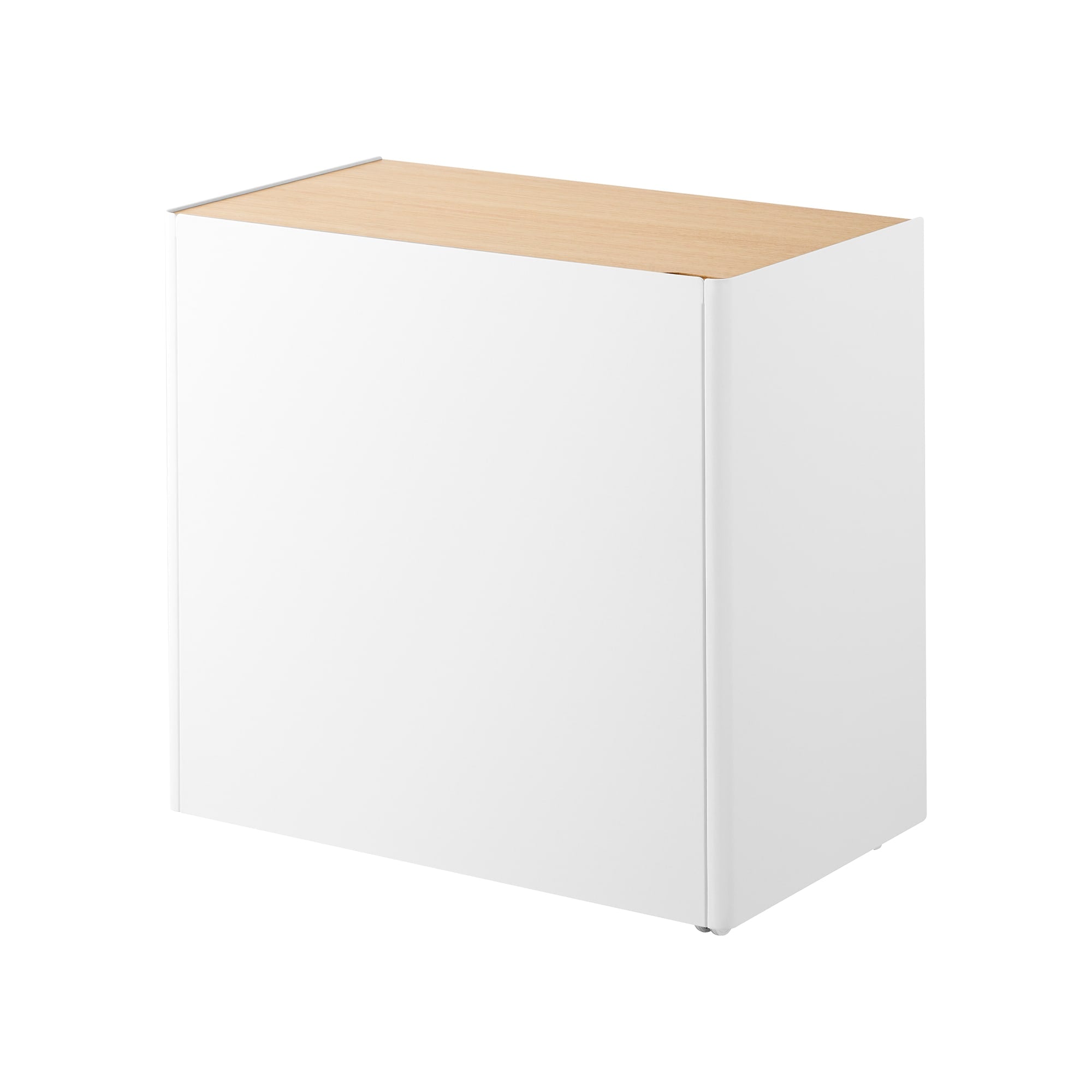 Mobile Hideaway Storage Cart (23 H) - Steel + Wood - Image 9