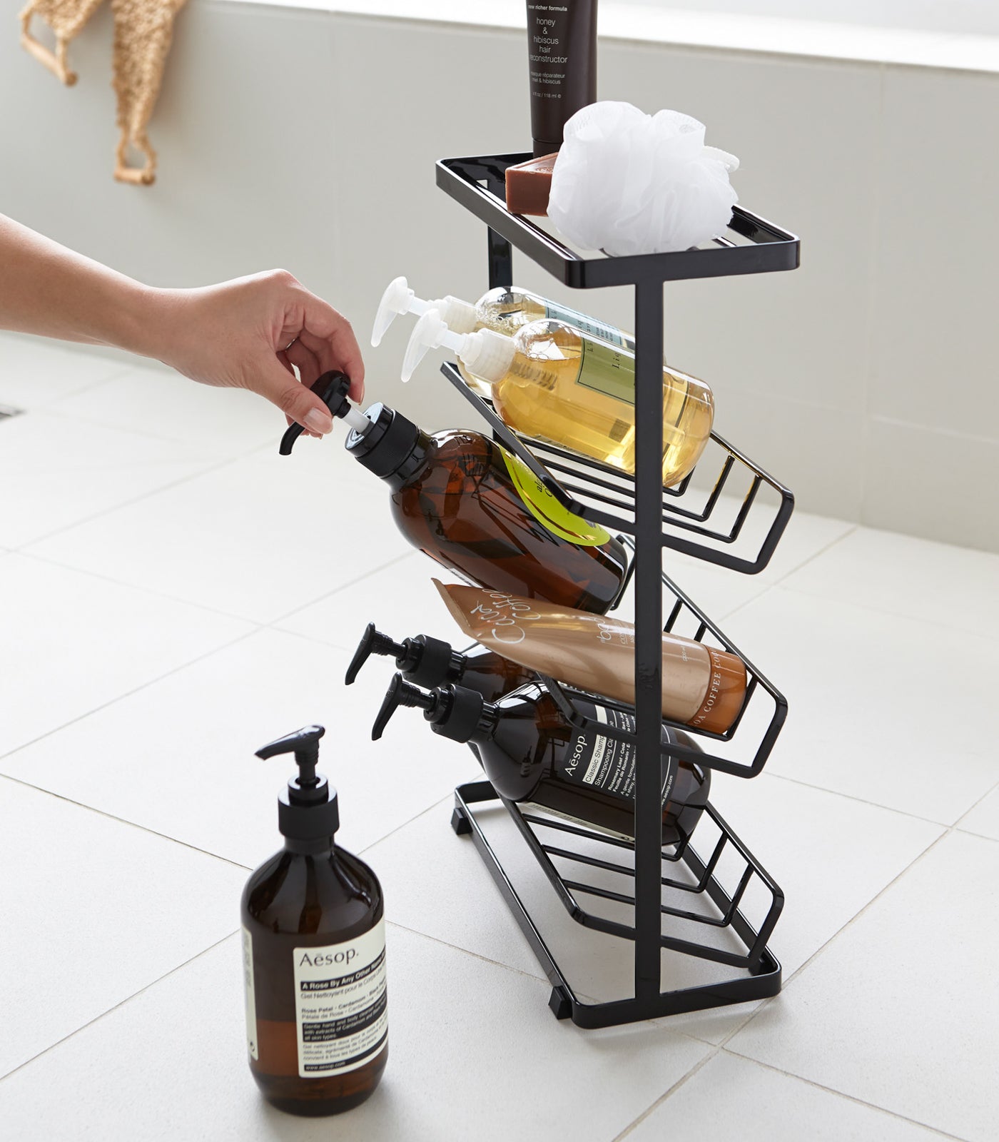Four-Tier Shower Caddy (17 H) - Steel - Image 9