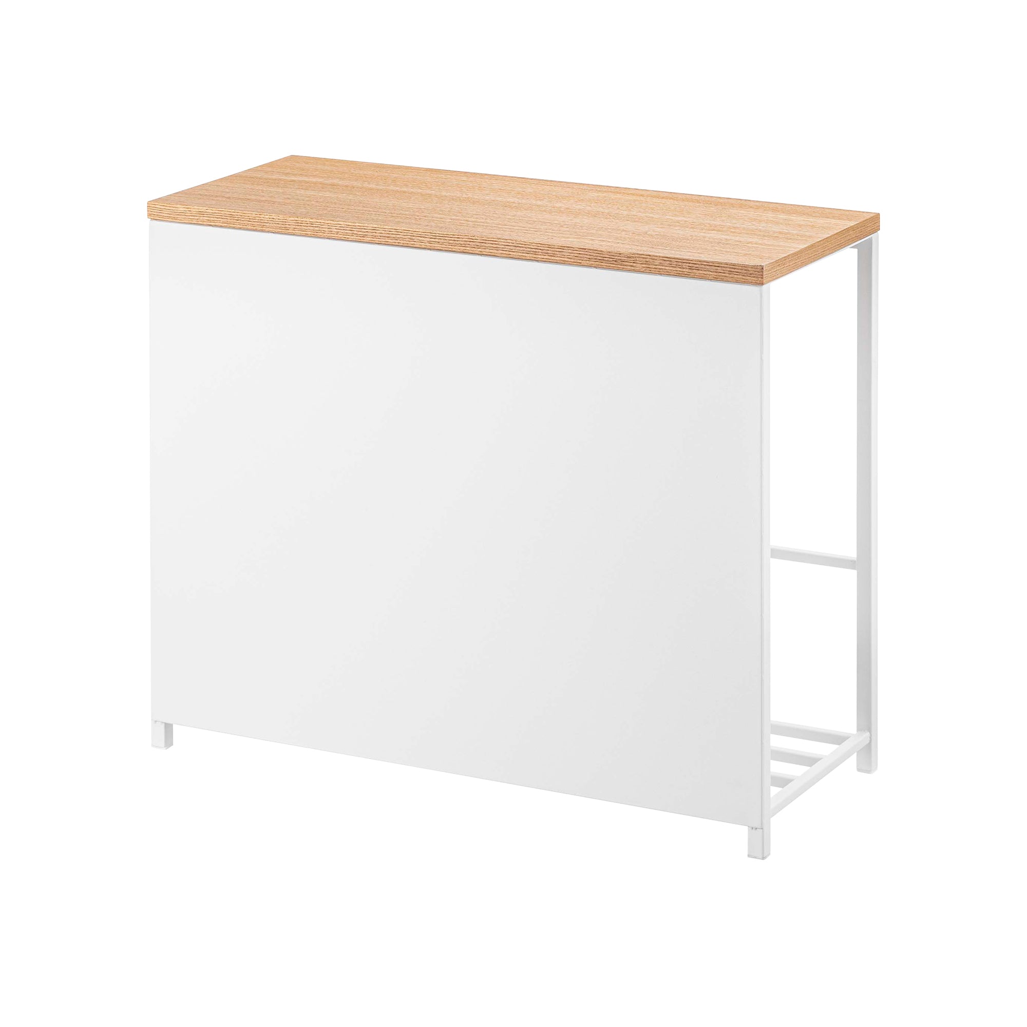 Entryway Storage Organizer & Bench (18 H) - Steel + Wood - Image 9