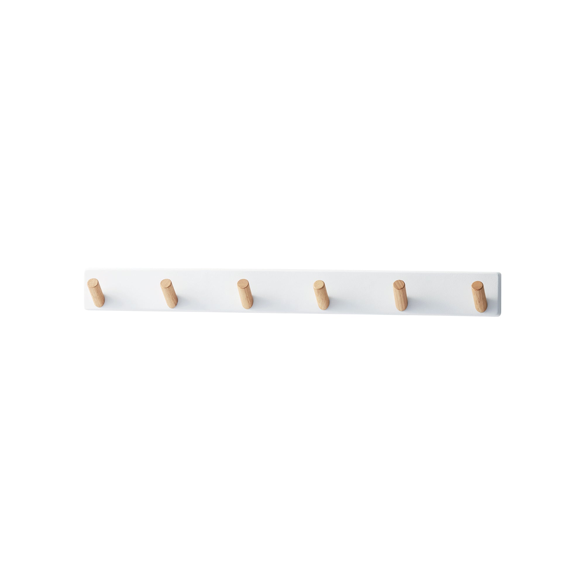 Wall-Mounted Coat Rack - Steel + Wood - Image 5