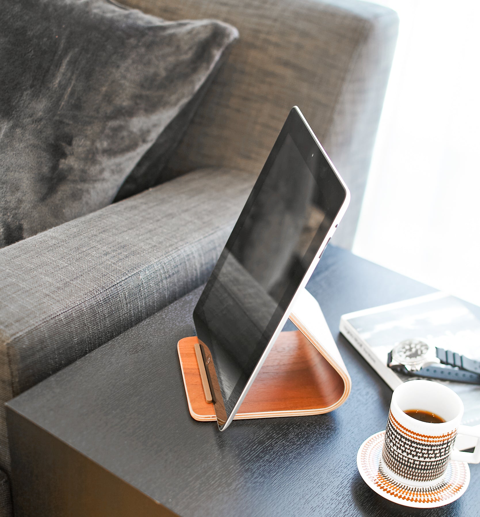 Tablet Stand - Wood - Image 7