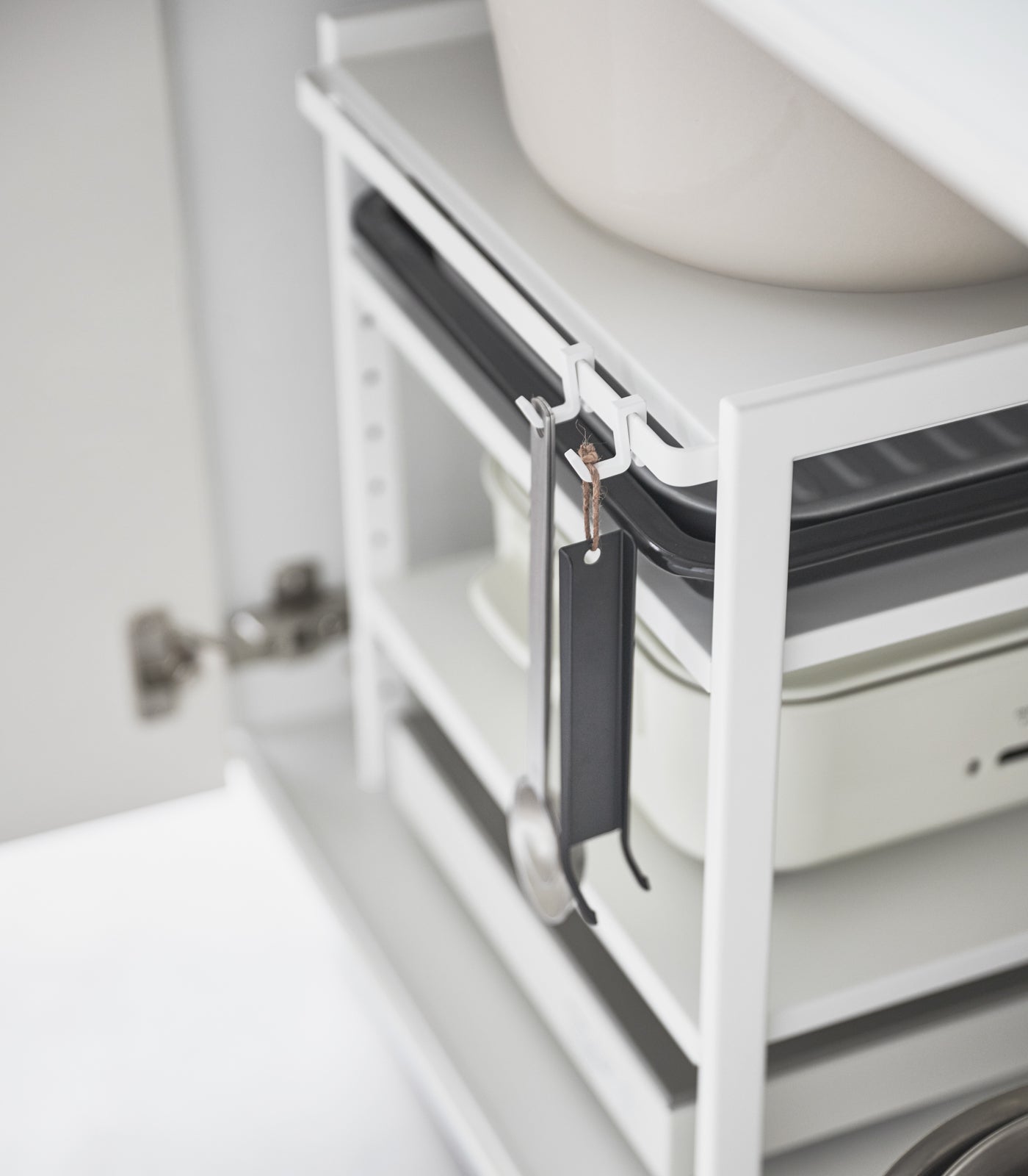 Three-Tier Cabinet Storage Rack (14 H) - Steel - Image 4