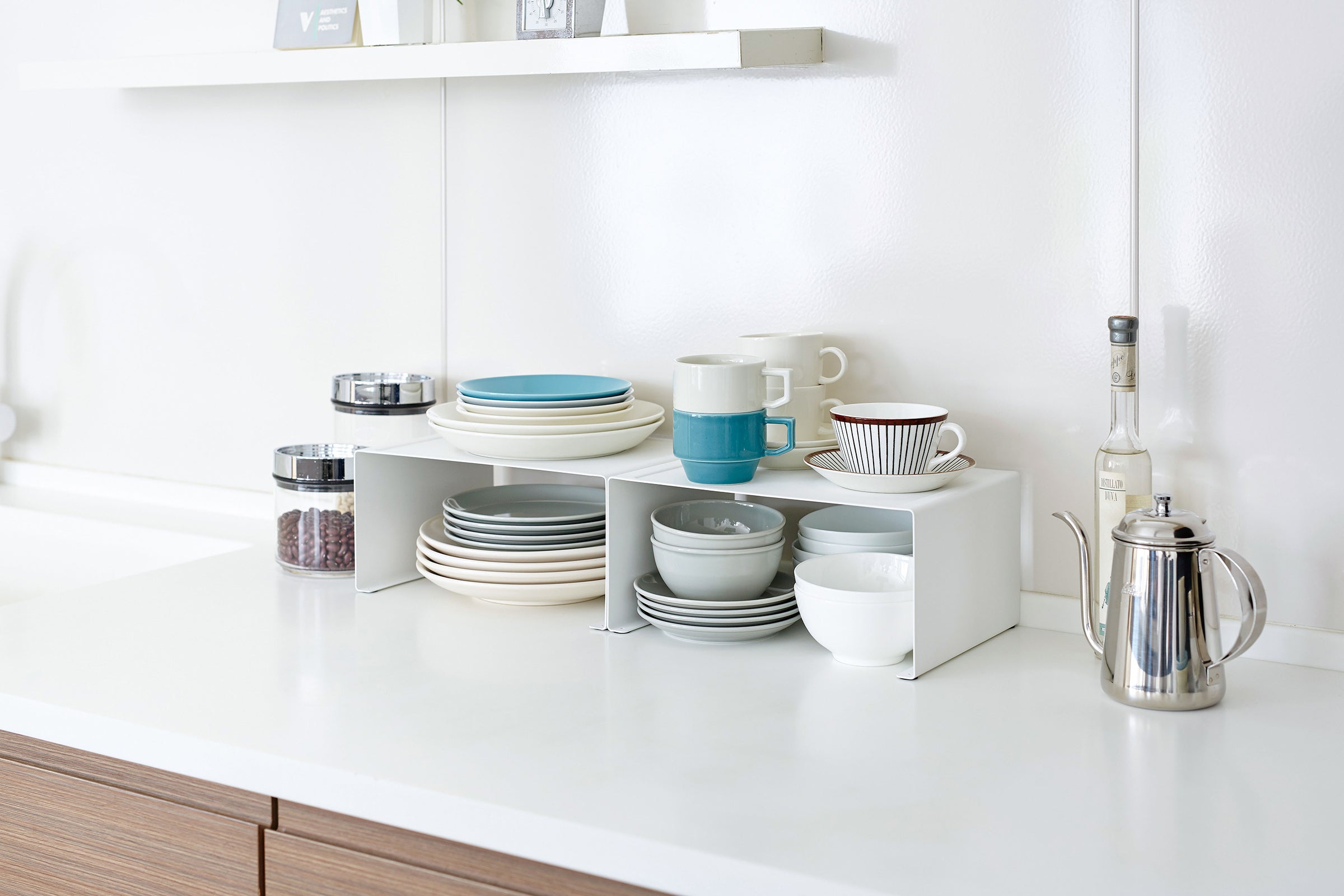 Stackable Countertop Shelf - Two Sizes - Steel - Image 21