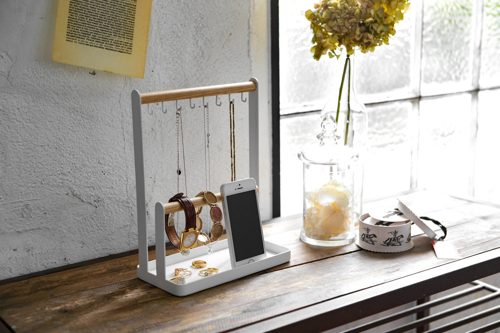 Jewelry + Accessory Display - Steel + Wood - Image 6