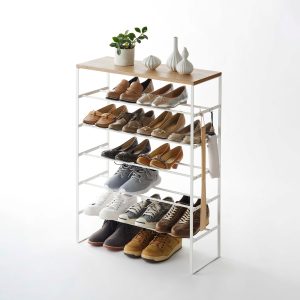 Six-Tier Shoe Rack (34 H) - Steel