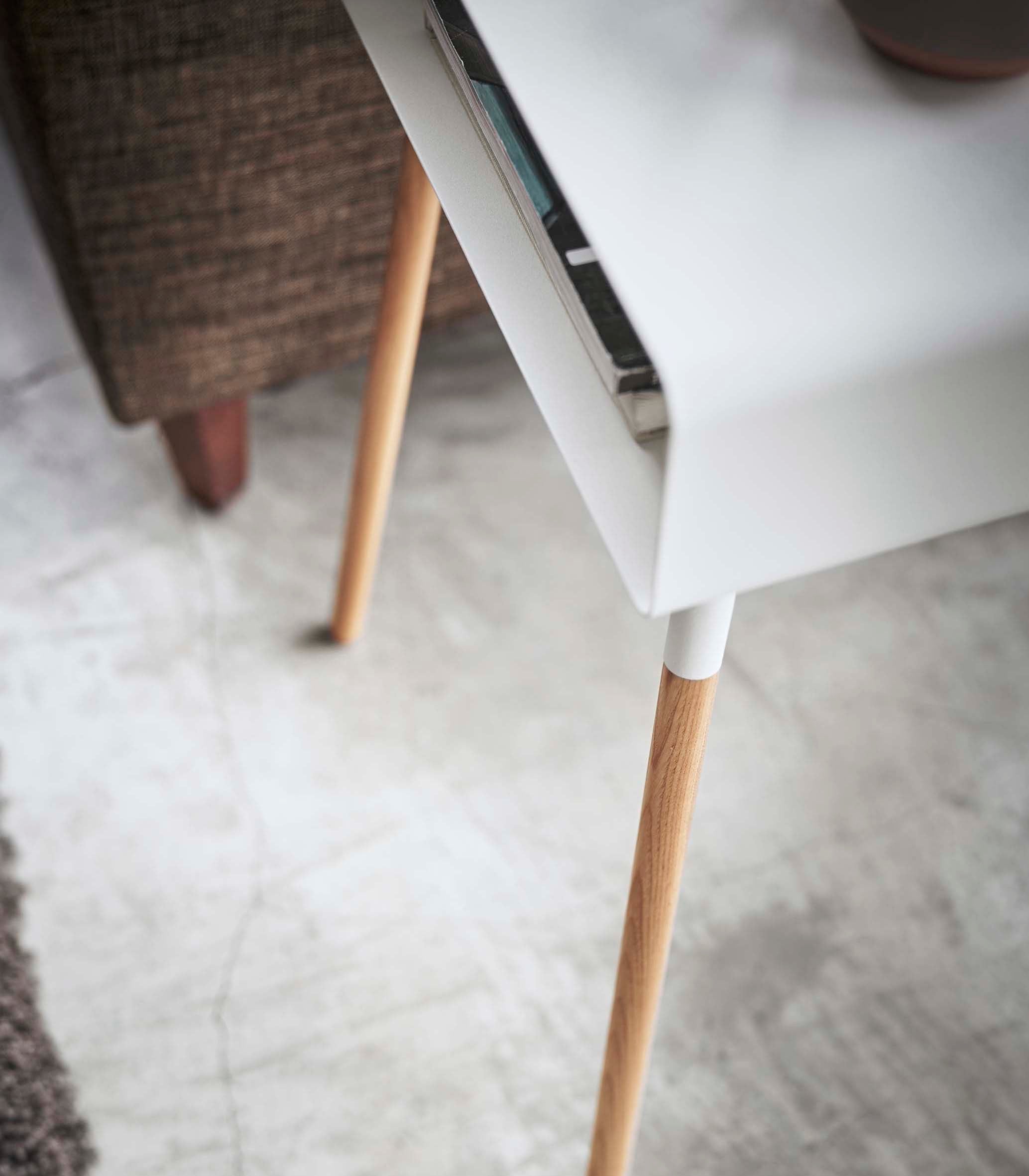 Storage Table - Tall (23 H) - Steel + Wood - Image 6