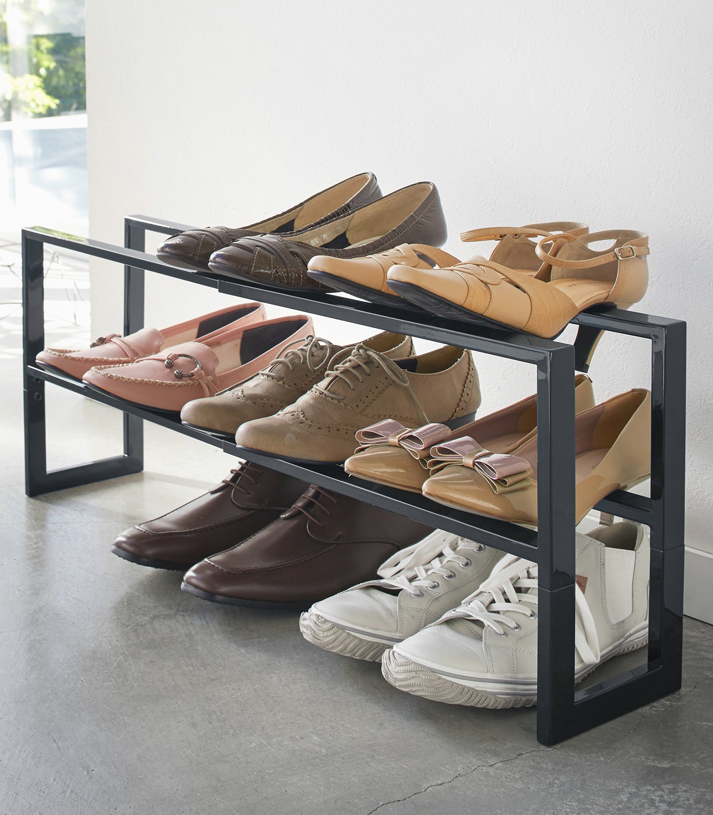 Two-Tier Expandable Shoe Rack (11.8 H) - Steel - Image 7