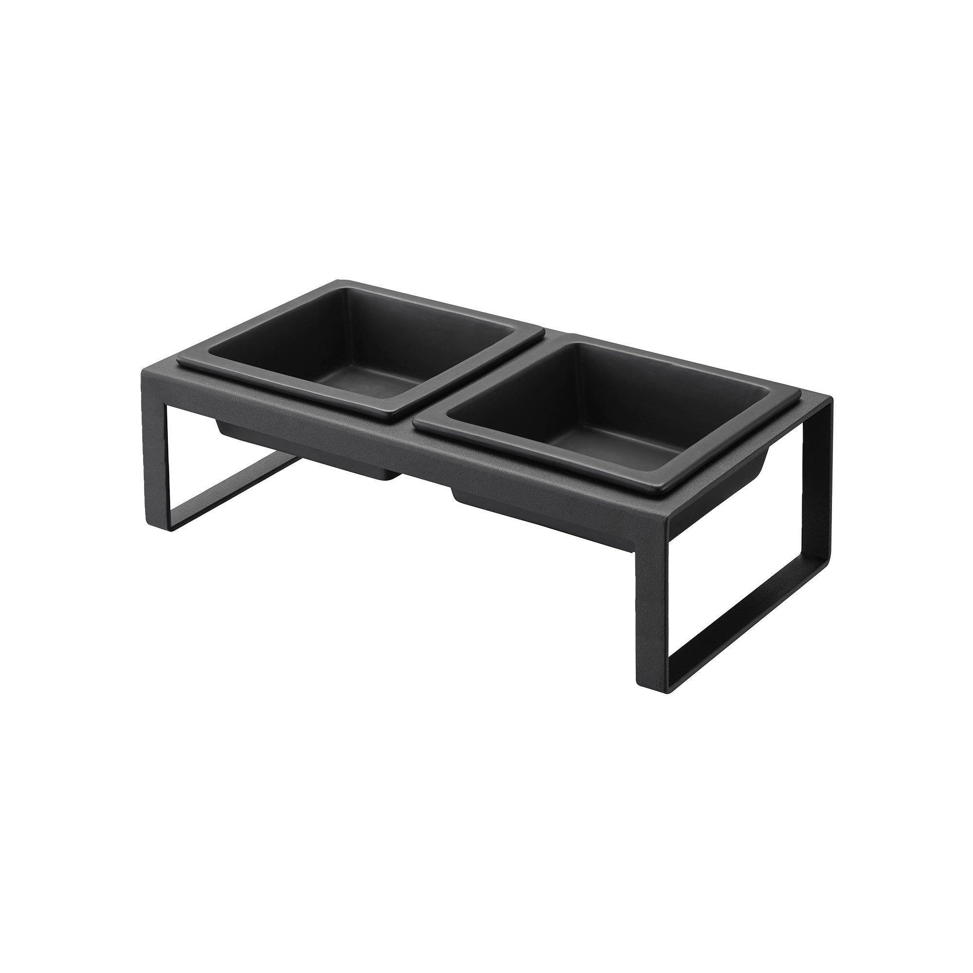 Pet Food Bowl - Tall - Steel + Ceramic - Image 8