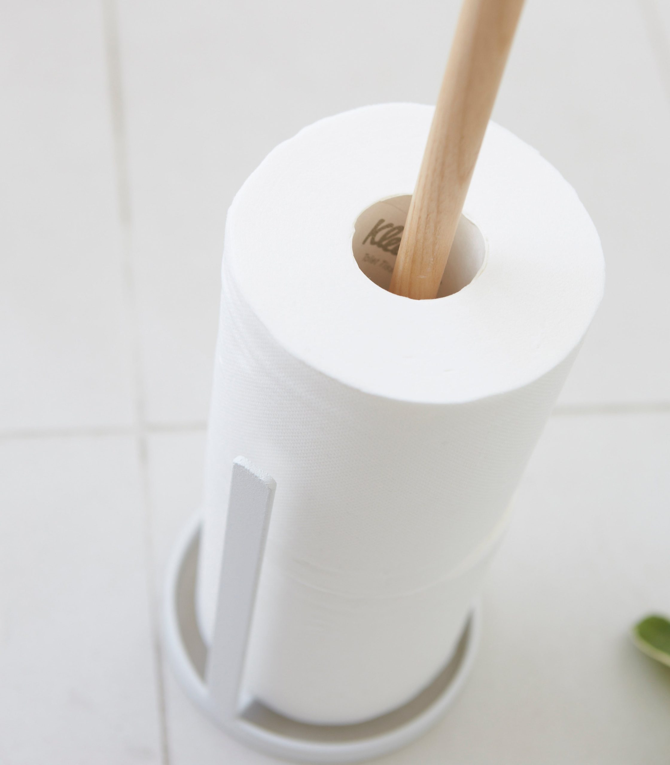 Toilet Paper Stocker - Steel + Wood - Image 4