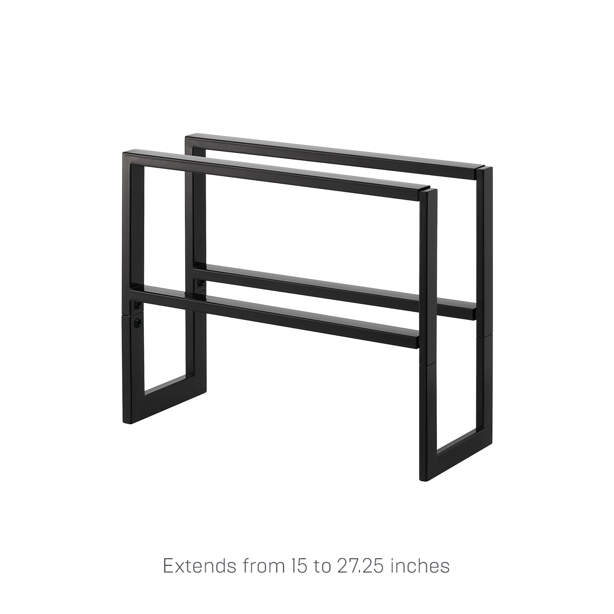 Two-Tier Expandable Shoe Rack (11.8 H) - Steel - Image 9