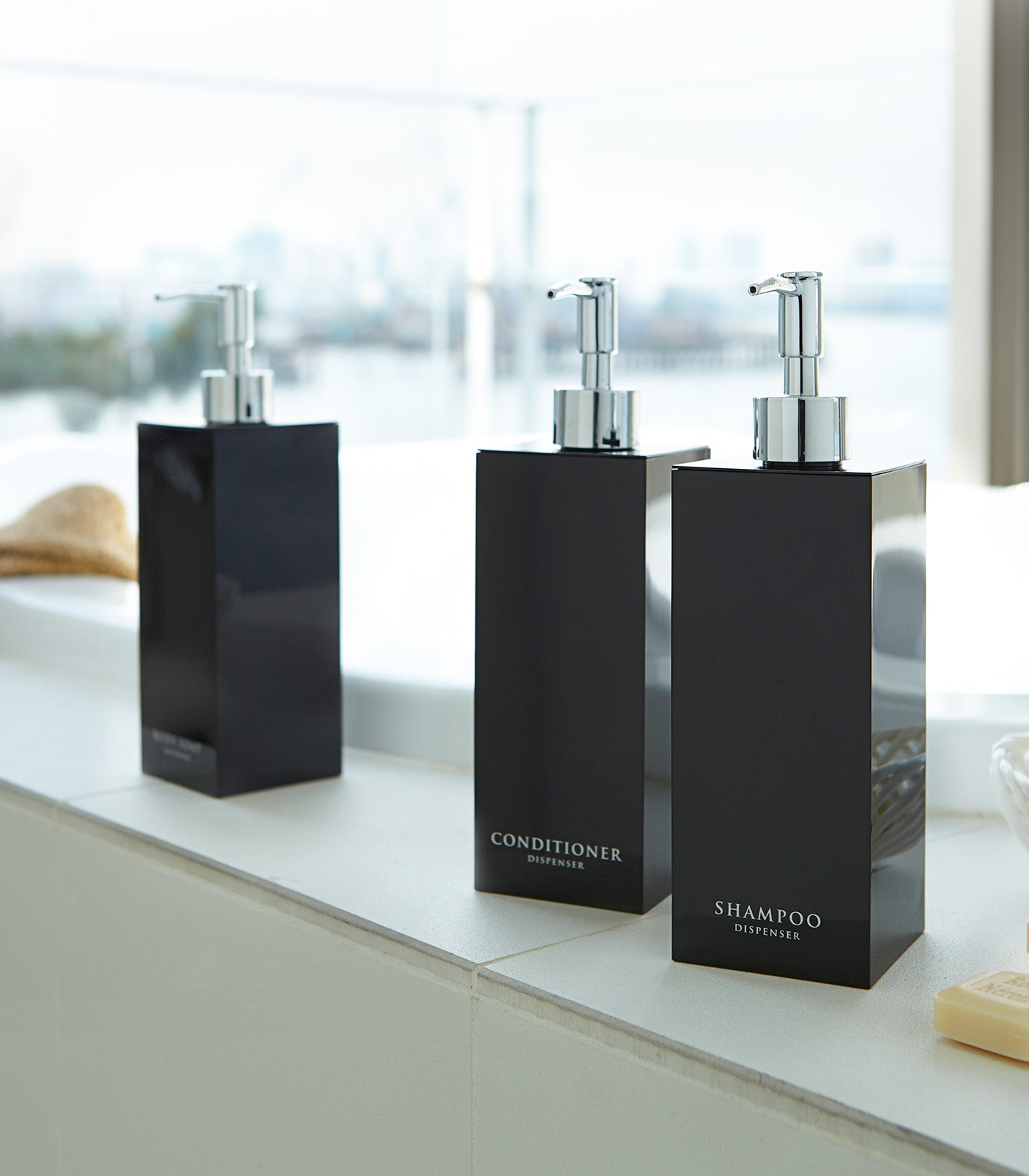 Square Shower Dispenser - Three Styles - Image 2