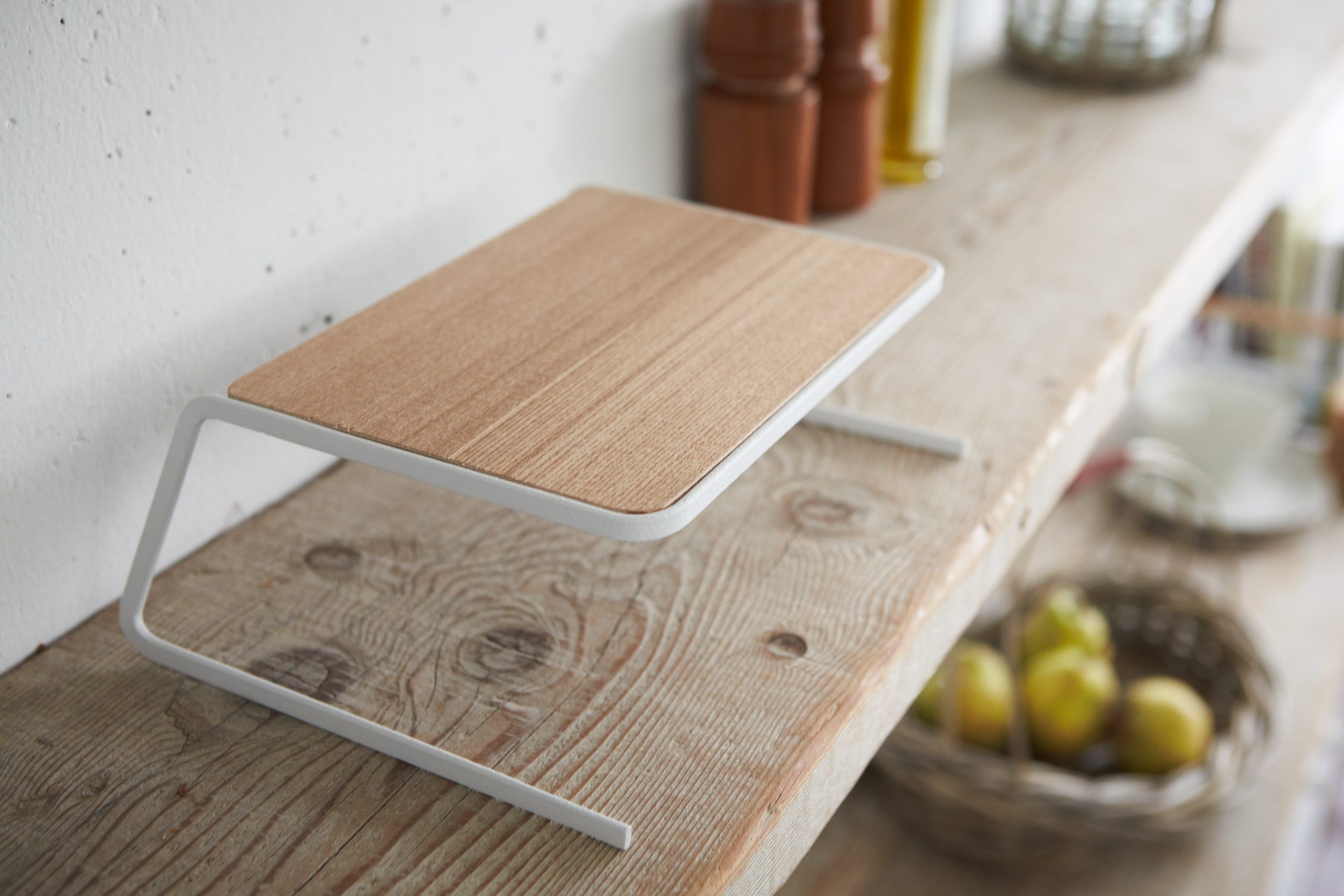 Dish Riser - Small - Steel + Wood - Image 7