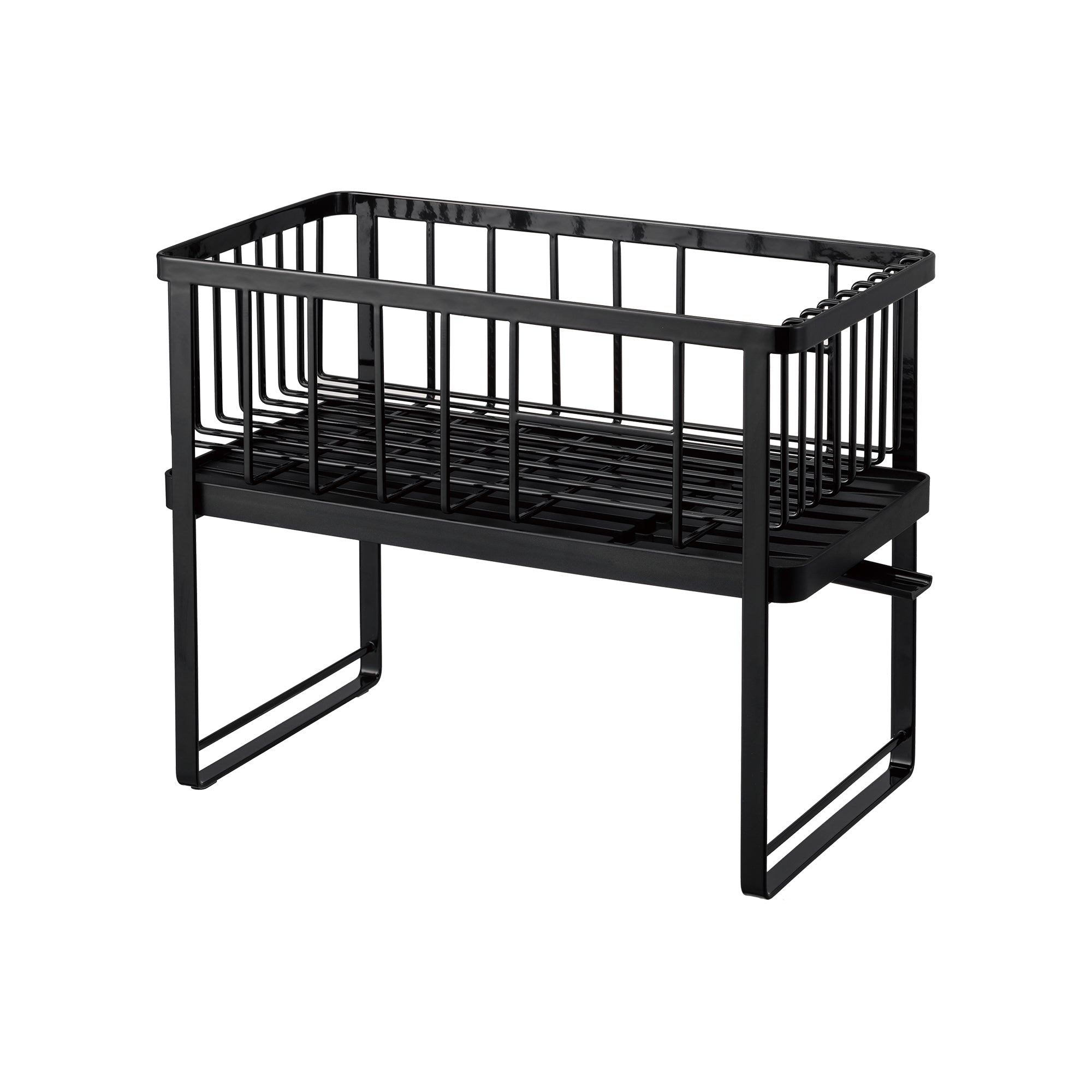 Two-Tier Wire Dish Rack - Steel - Image 18