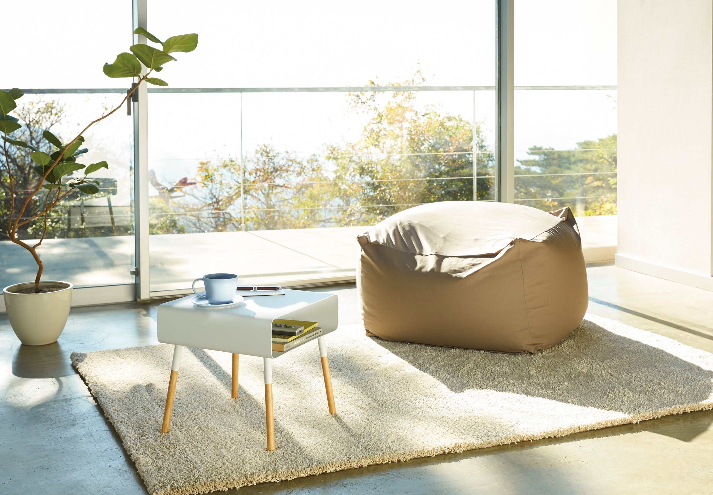Storage Table - Short (14 H) - Steel + Wood - Image 5