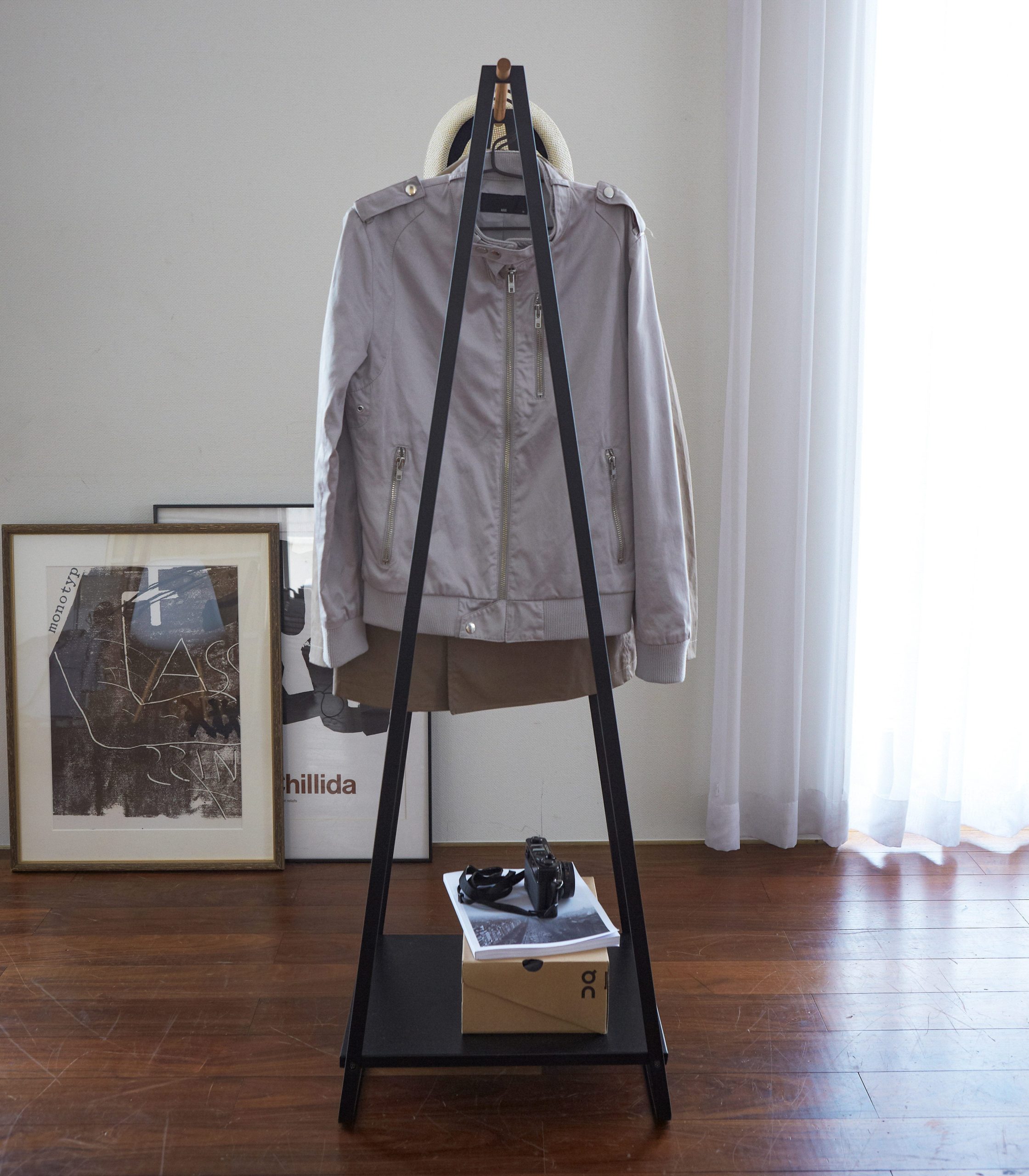 Coat Rack with Shelf (55 H) - Steel - Image 8