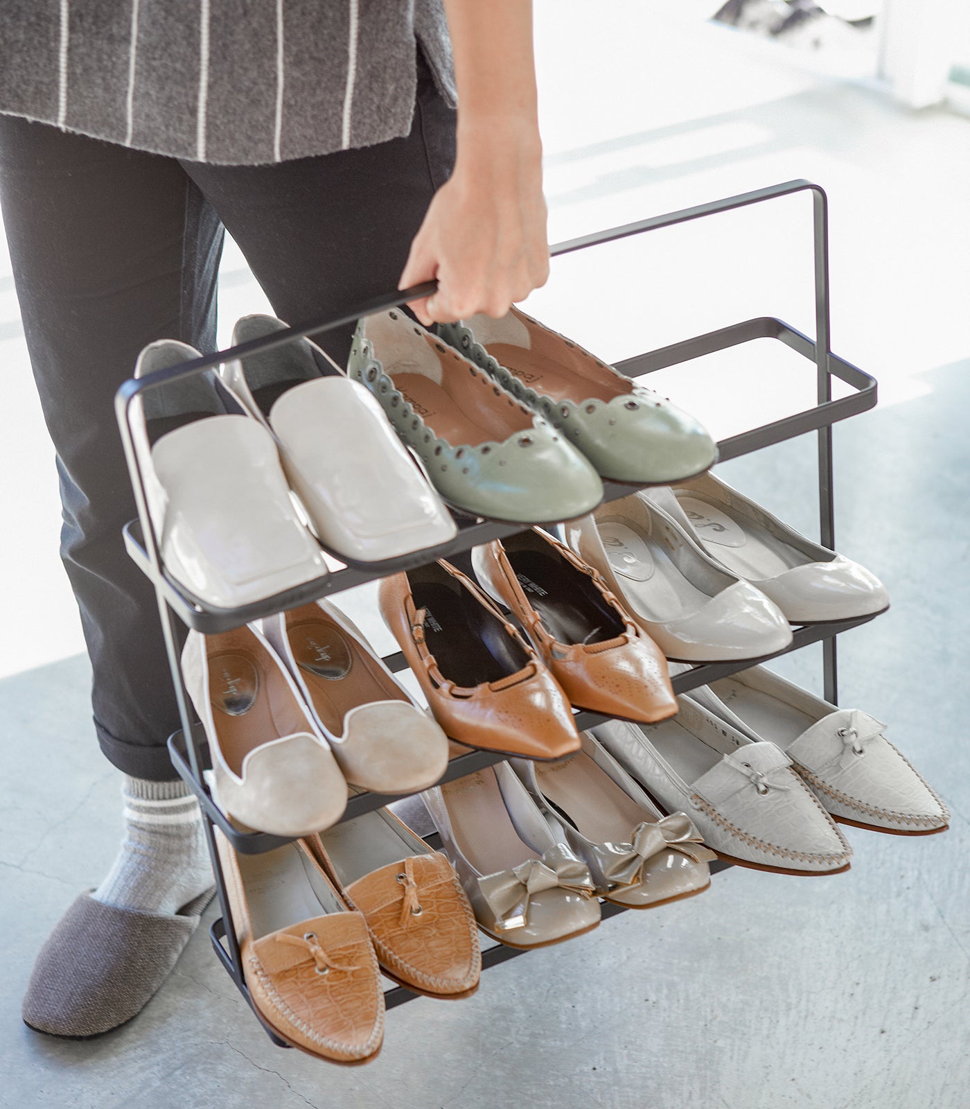 Shoe Rack (18 H) - Steel - Image 10