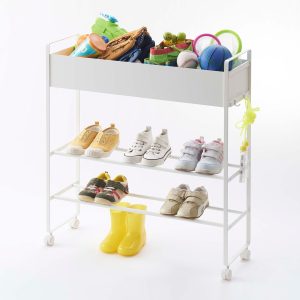 Entryway Storage Cart (29.33 H) - Steel