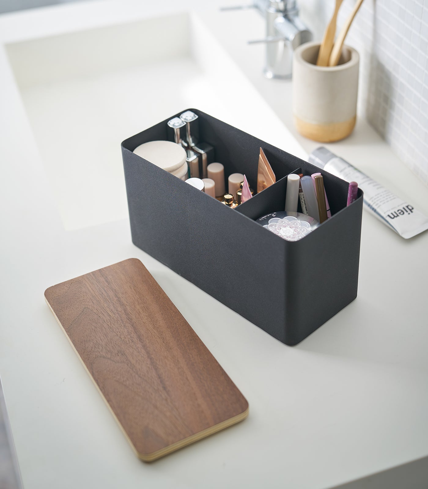 Countertop Organizer - Steel + Wood - Image 9
