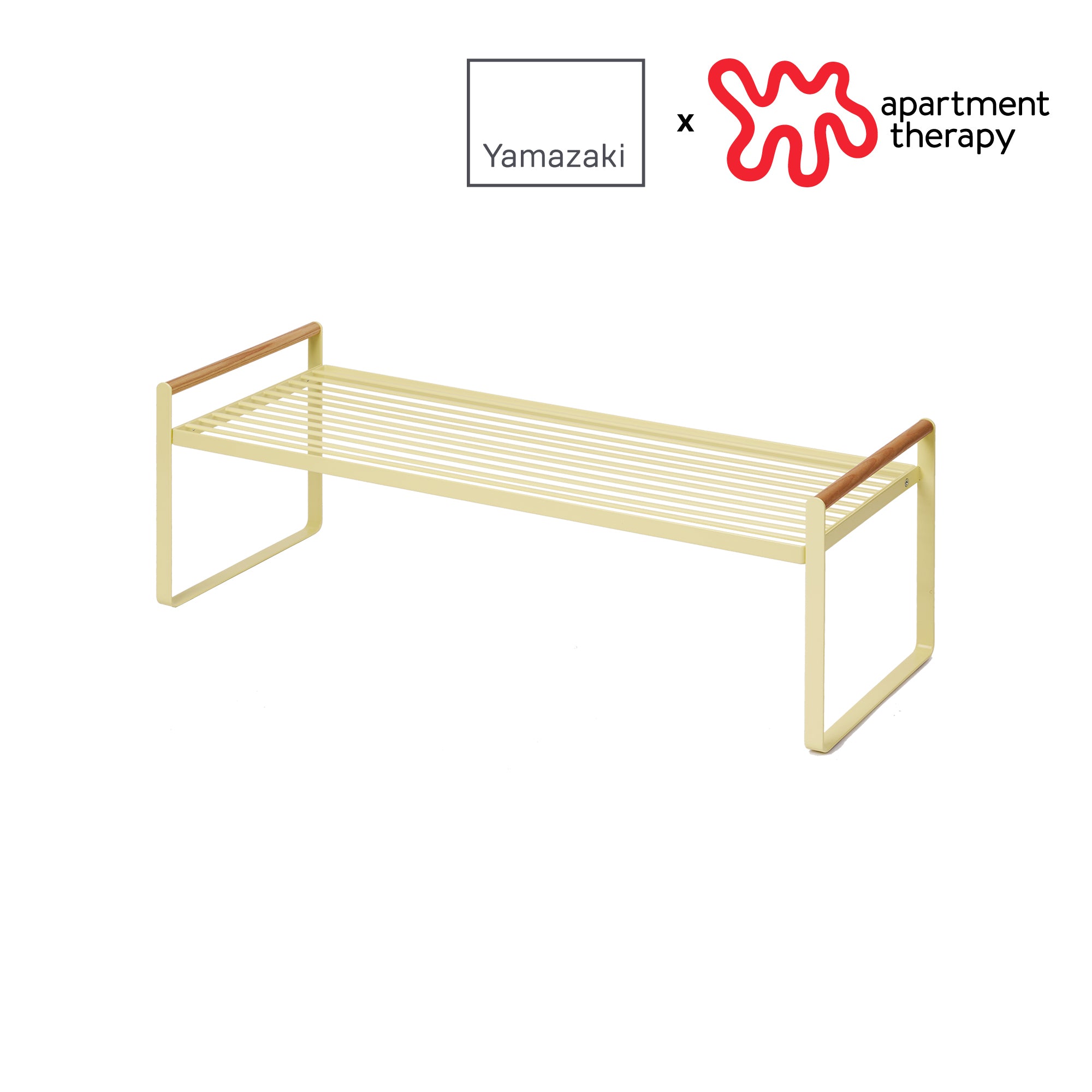 Countertop Wire Shelf - Steel + Wood - Image 8