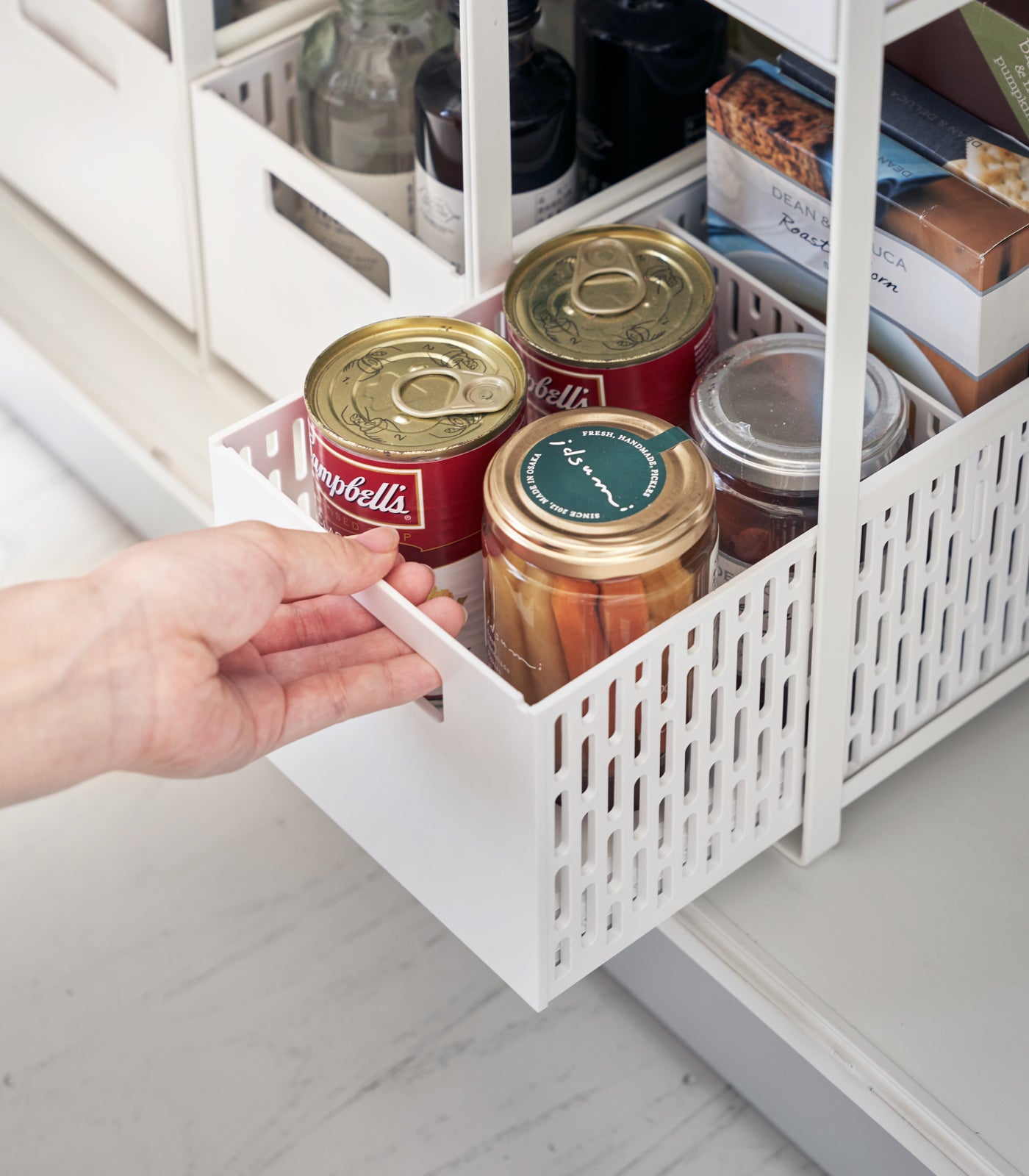 Two-Tier Cabinet Storage Basket - Image 6