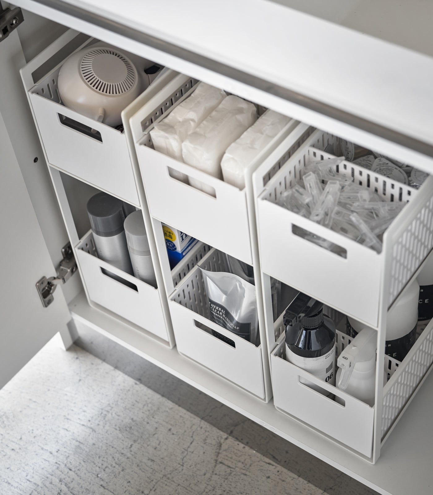 Two-Tier Cabinet Storage Basket - Image 8