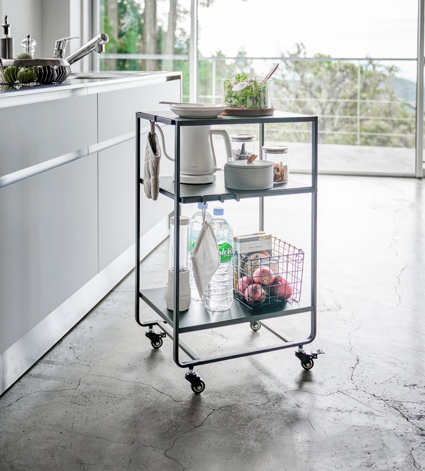 Rolling Utility Cart (32 H) - Steel - Image 7