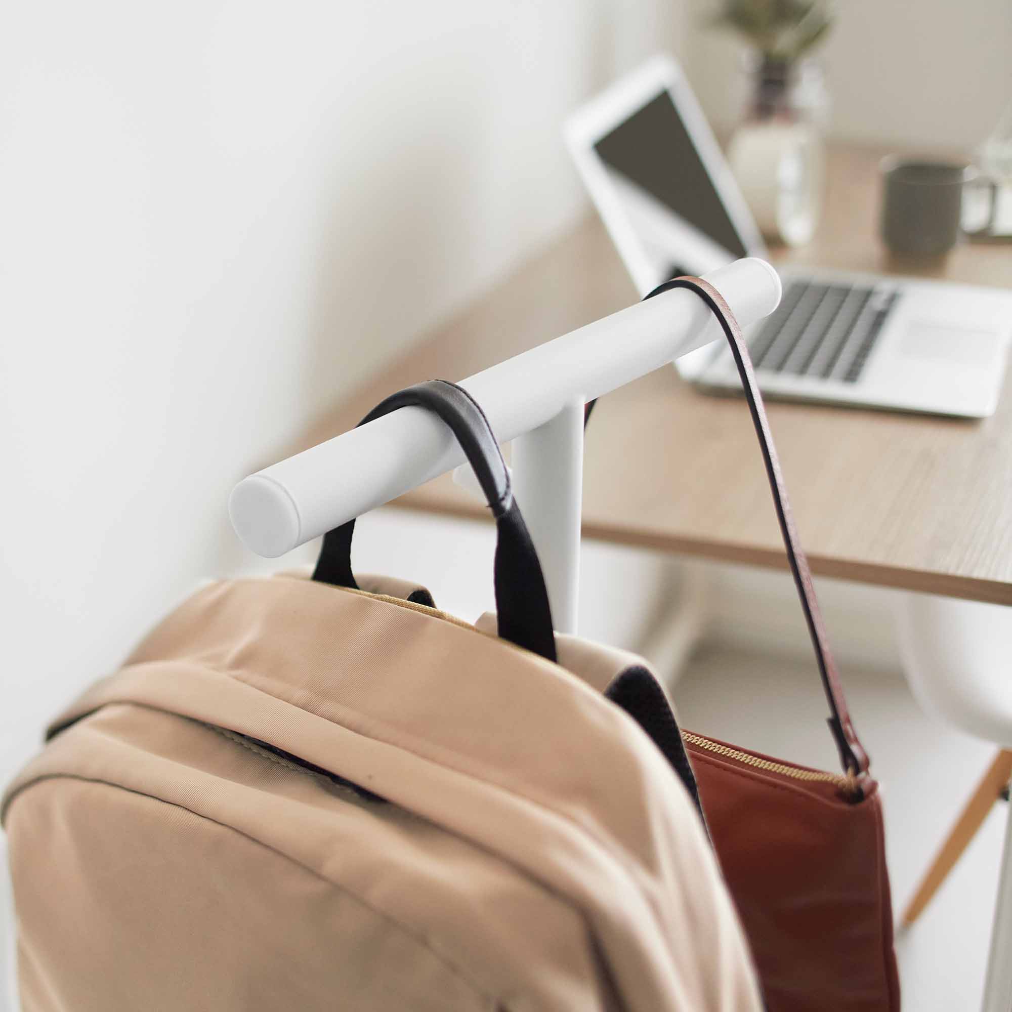 Backpack Stand With Cubby - Steel - Image 6