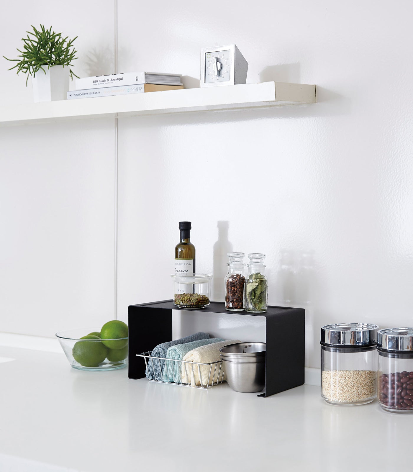 Stackable Countertop Shelf - Two Sizes - Steel - Image 10