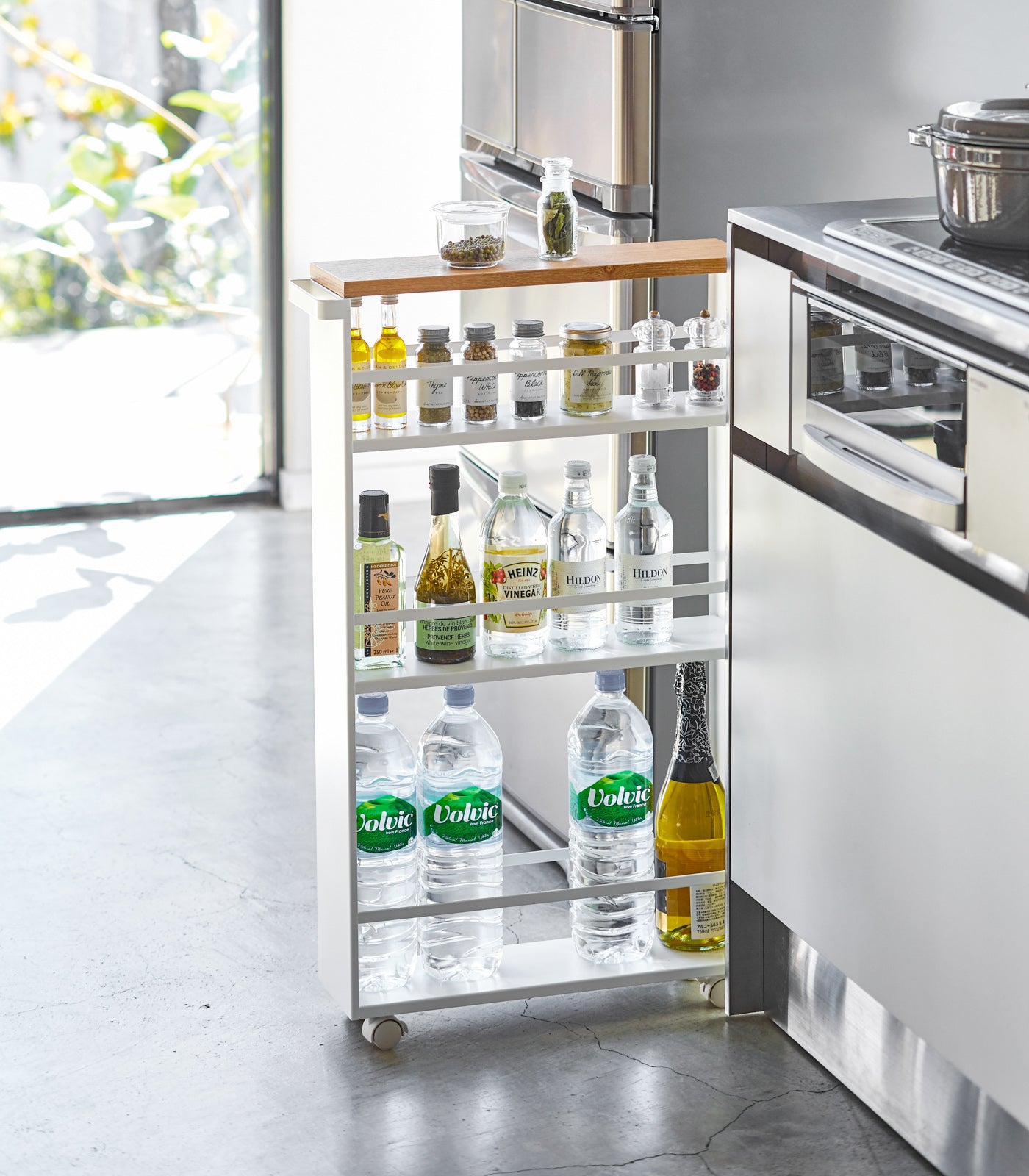 Slim Storage Cart (32 H) - Steel - Image 2