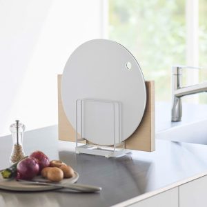 Round Cutting Board Stand - Steel