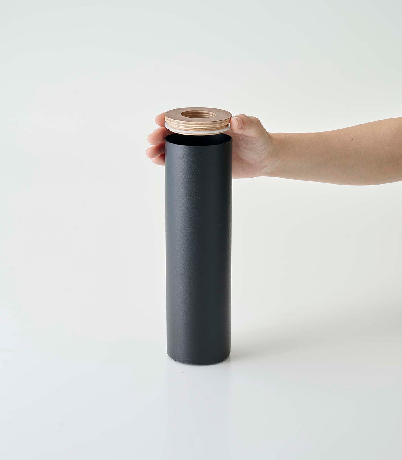 Round Tissue Case - Steel + Wood - Image 17