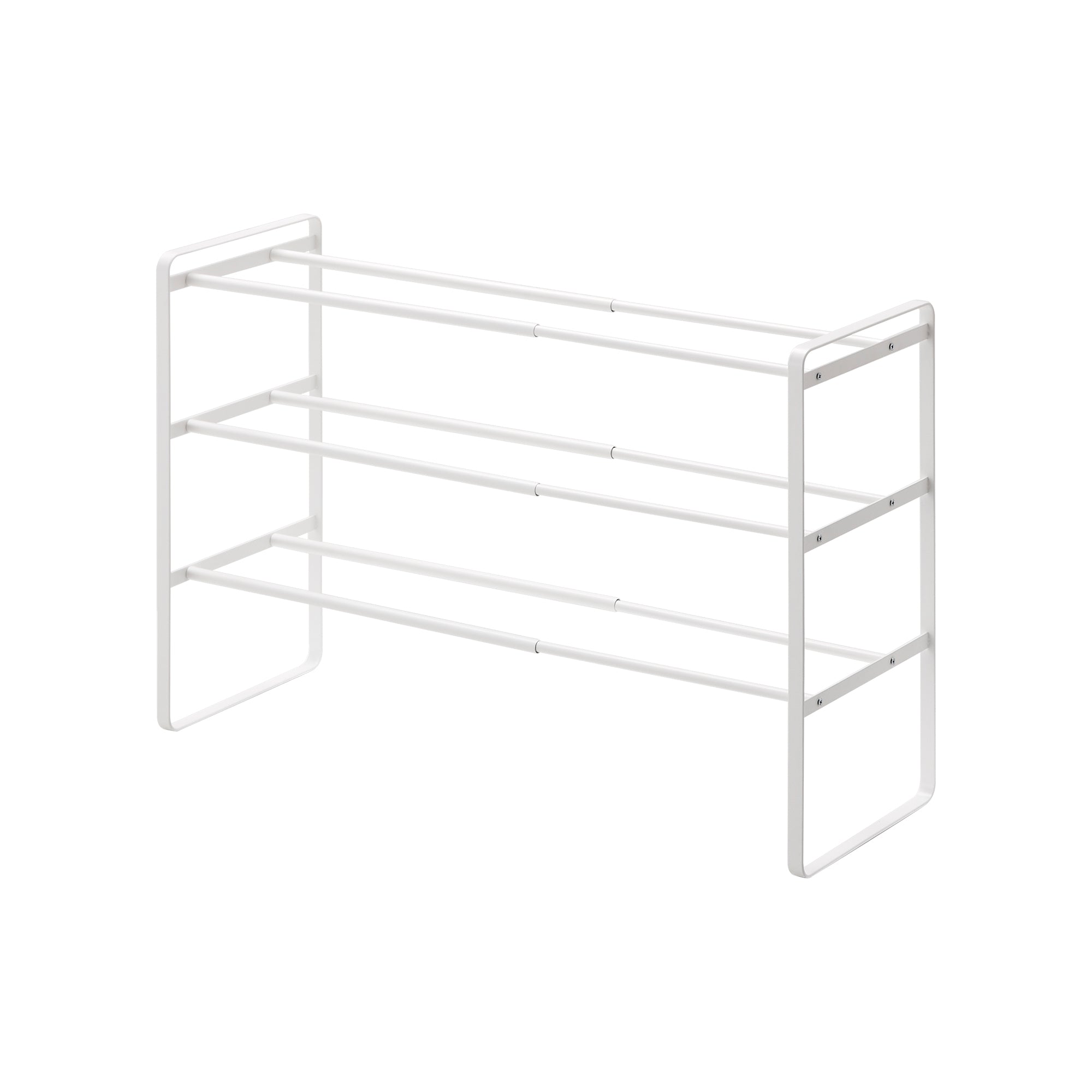 Three-Tier Expandable Shoe Rack (18 H) - Steel - Image 5